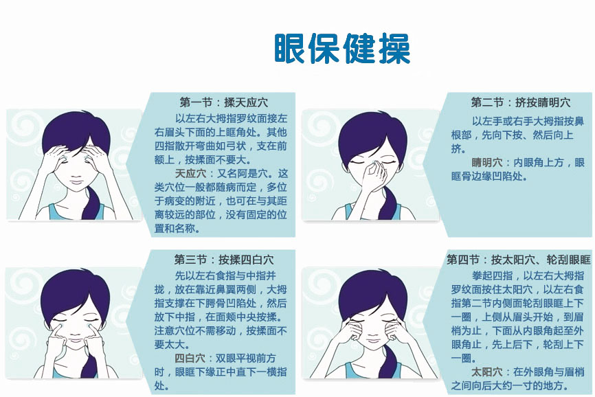 防治近视眼保健操
